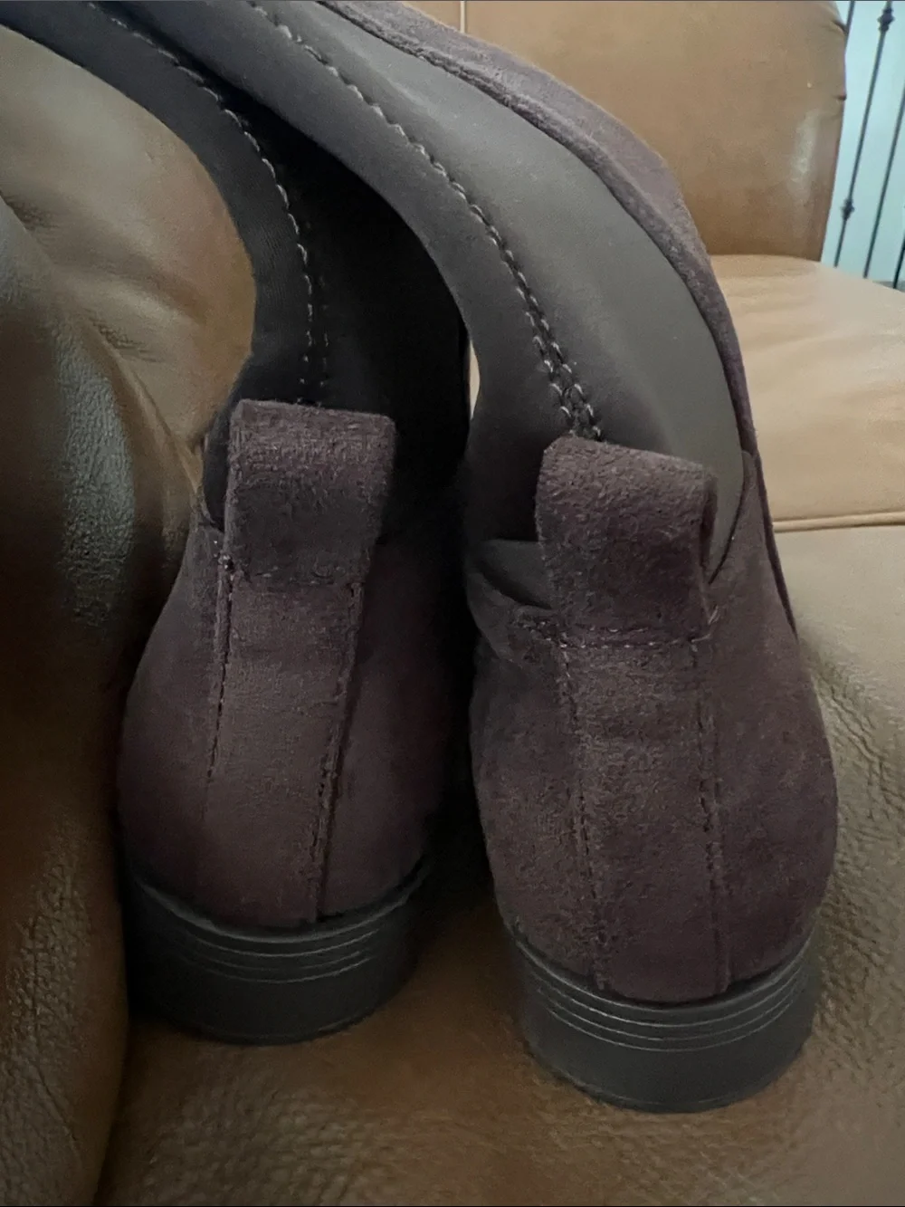 Splendid Marise tall suede boots in spice